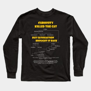 Curiosity and the Cat Long Sleeve T-Shirt